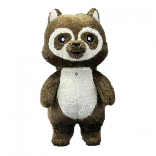 Giant Inflatable Raccoon Mascot Costume Animal Mascots for Sale-Disguise Blow up Raccoon Suit for Entertainments