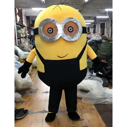 2m Inflatable Minion Costume Adult Blow Up Suit