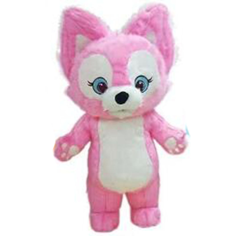 Funny Inflatable Fox Mascot Costume Adult Wearable Blow Up Suit for ...
