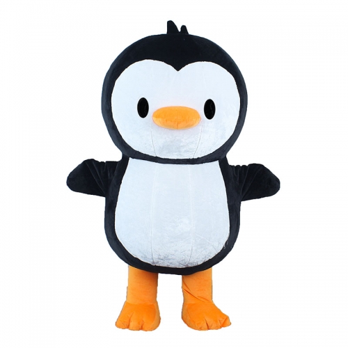 Inflatable Penguin Costume Adult Full Body Blow Up Suit