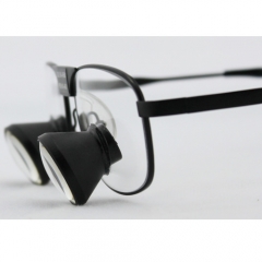 定制嵌入式手术放大镜牙科放大镜3.0倍 纯钛框