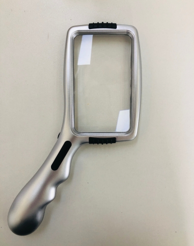 hand handle magnifier C-1703 with LED