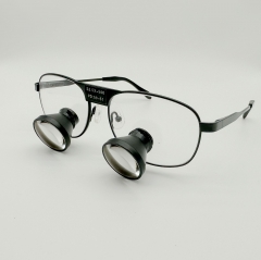 2.5X TTL dental loupes surgical loupes Titanium Frames