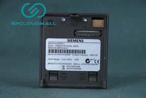 siemens frequency converter BASIC OPRATOR PANEL 6SE6400-0BP00-0AA1