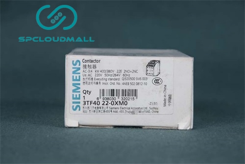 SIEMENS contactor 3TF4022-0XM0