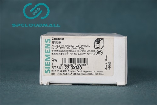 SIEMENS contactor 3TF4122-0XM0