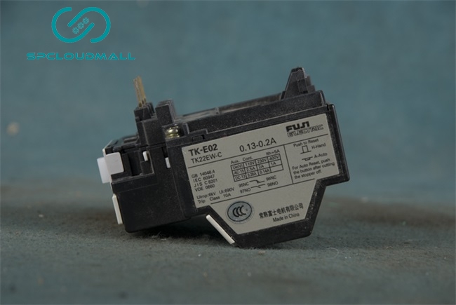 FUJI ELECTRIC TK-E02 (TK22EW-C) 0.13-0.2A OVER HEAT RELAY