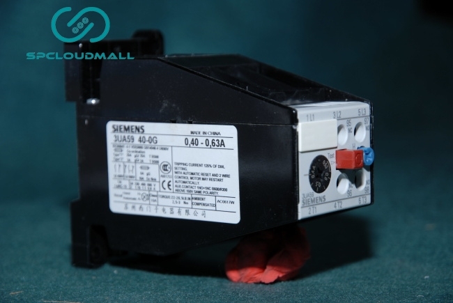 SIEMENS OVER LOAD RELAY 3AU59 40-0G  0.4-0.63A