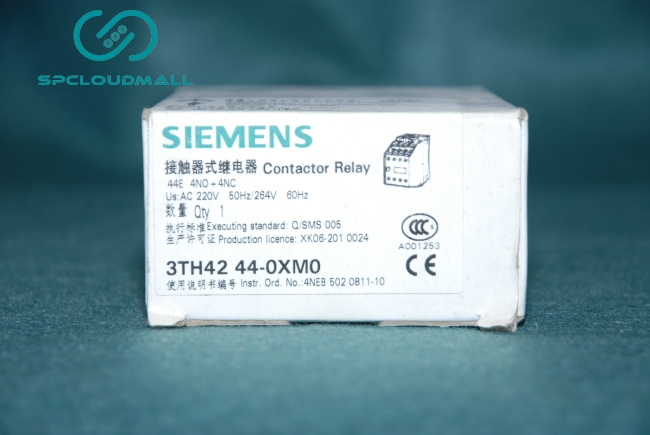 SIEMENS CONTACTOR RELAY 3TH42 44-0XM0 4NO+4NC