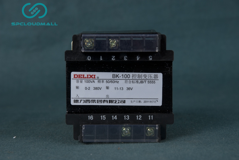 DELIXI CONTROL TRANSFORMER BK-100 380V-36V