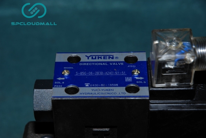 YUKEN DIRECTIONAL VALVE S-BSG-06-2B3B-A240-N1-51