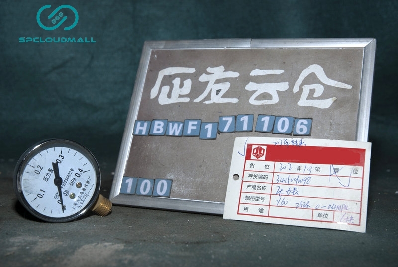 PRESSURE METER Y60 0-0.6MPa 2.5