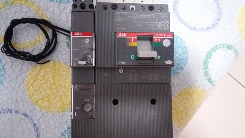 ABB EARTH  LEAKAGE CIRCUIT BREAKER  T1N160TMD160FFC 4P+RC221