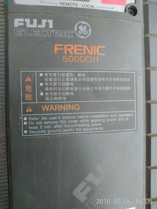 FUJI FREQUENCY CONVERTER FRENIC 5000G11 FRN 3.7G11S-4CX