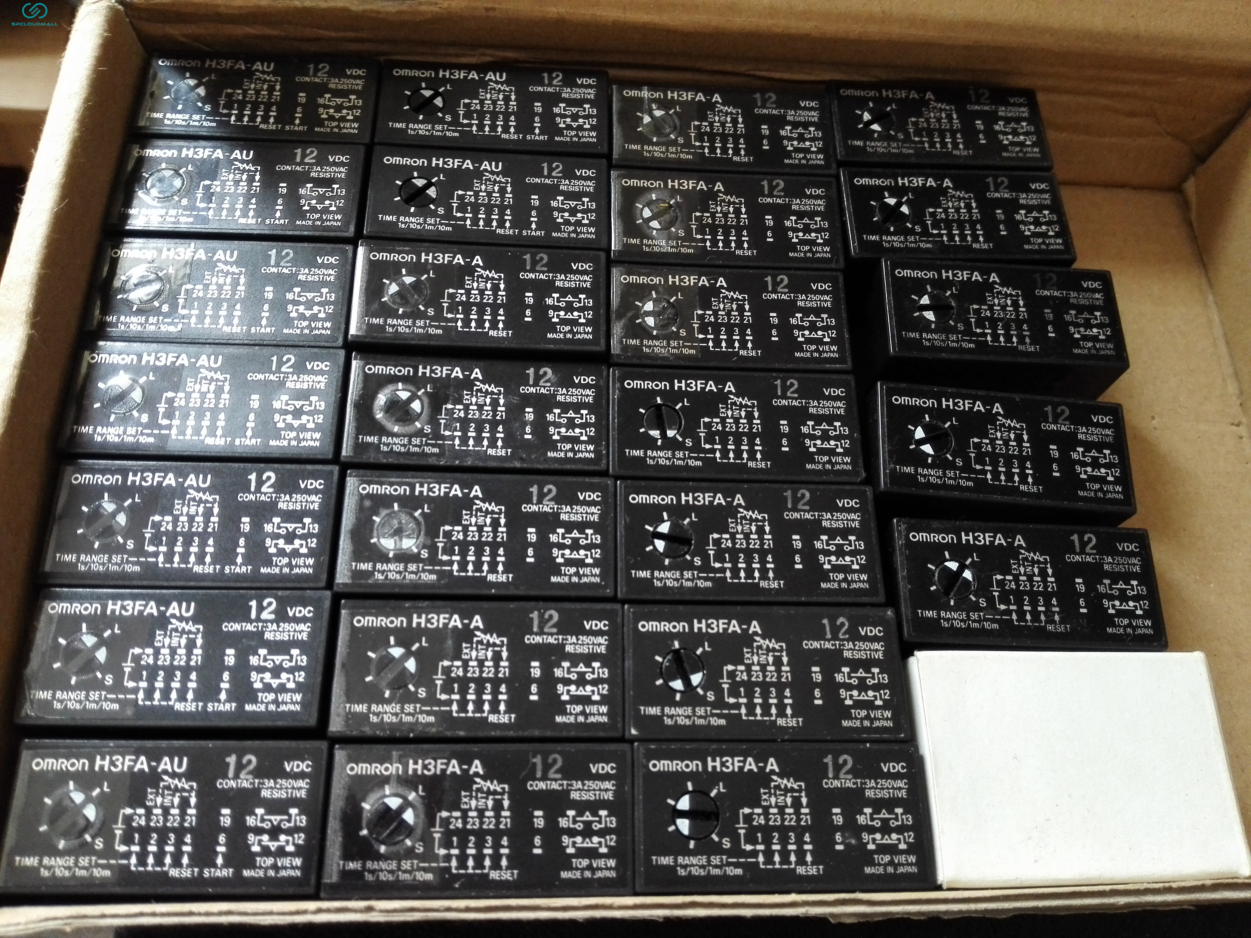 OMRON  TIME RELAY H3FA-AU 12V
