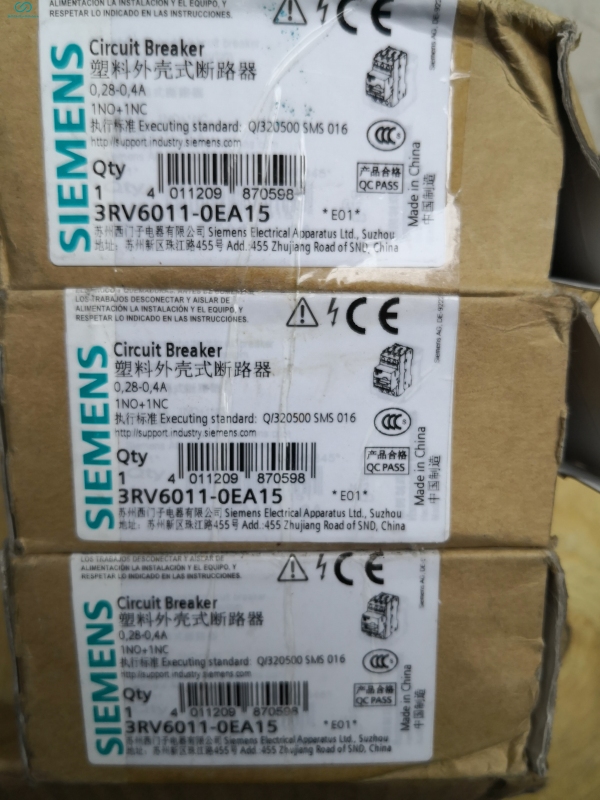 SINEMENS  CIRCUIT BREAKER 3RV6011-OEA15