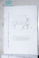 ELECTROMAGNETIC FLOWMETER WP-EMF-B(DN50)1A1AB10T56  220V50Hz  DN50 RANGE:5M³/h  pressure 0.25MPa