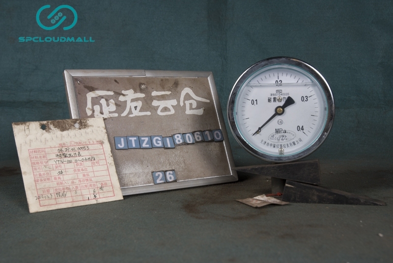 VIBRATION_PROOF PRESSURE METER  YTN-100 0～0.4MPa