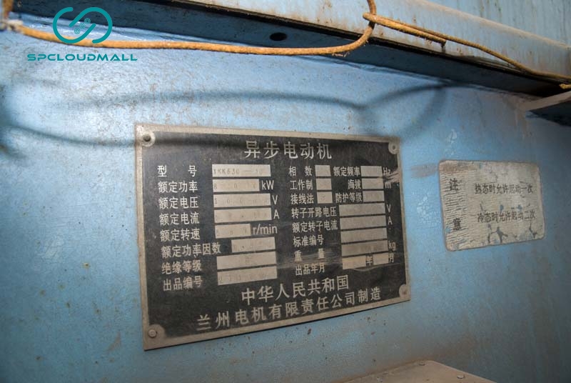ASYNCHRONOUS MOTOR YKK630-10  8000KW  10000V  597r/min 58.54A  Y