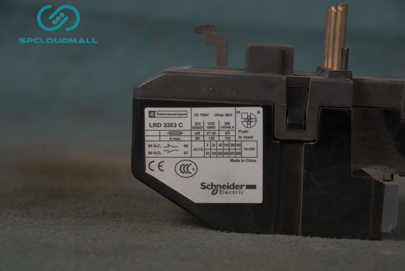 SCHNEIDER THERMAL OVERLOAD RELAY    LRD-3363C 63-80A
