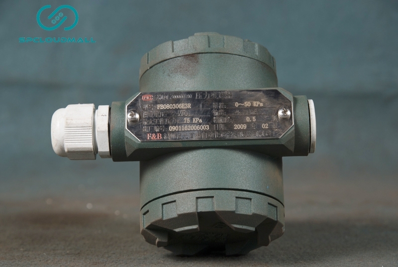 PRESSURE TRANSDUCER  (TRANSMITTER)  FB080306E3R 0-50Kpa  DC24V