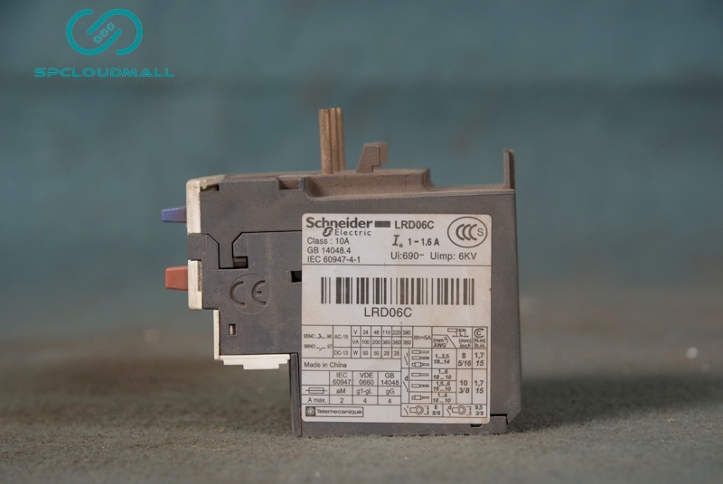 SCHNEIDER LOAD RELAY  LRD06C 1.0-1.6A