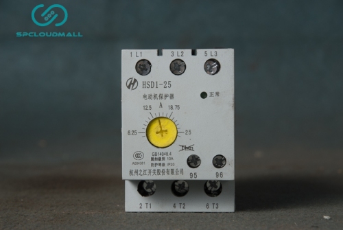 ELECTRONIC MOTOR PROTECTOR HSD1-25 6.25-25A