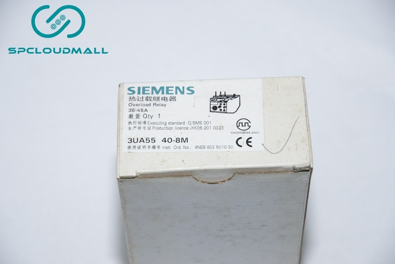 SIEMENS OVER LOAD RELAY 3UA5540-8M 36-45A