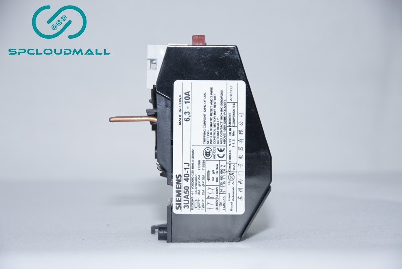 SIEMENS OVERLOAD RELAY 3UA5040-1J 6.3-10A