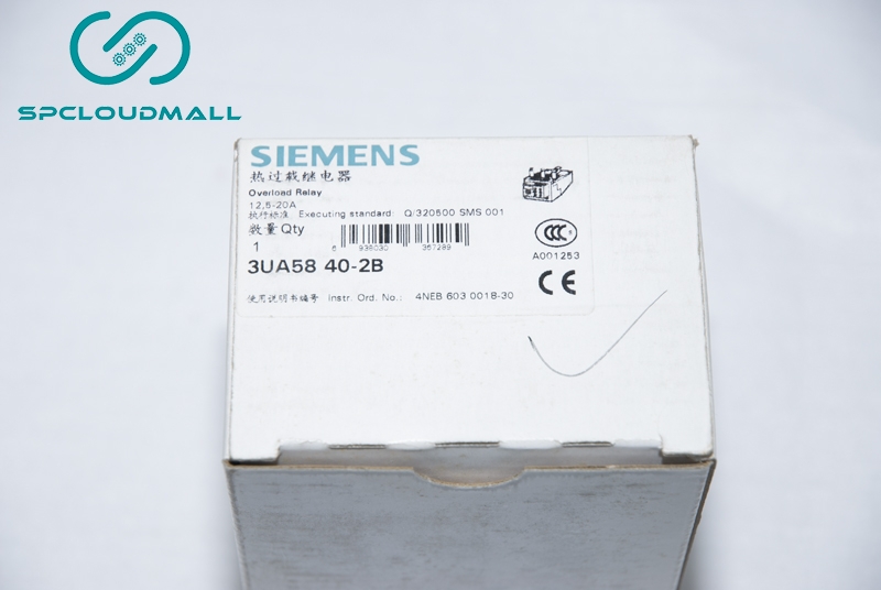 SIEMENS OVERLOAD RELAY 3UA5840-2B 12.5-20A