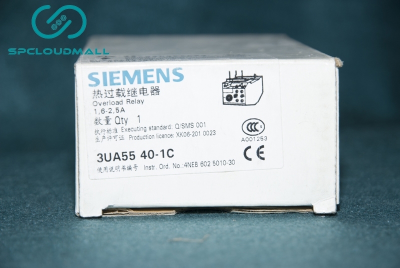 SIEMENS OVERLOAD RELAY 3UA5540-1C 1.6-2.5A