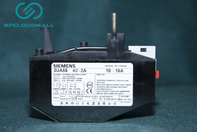 SIEMENS OVERLOAD RELAY 3UA5540-2A 10-16A