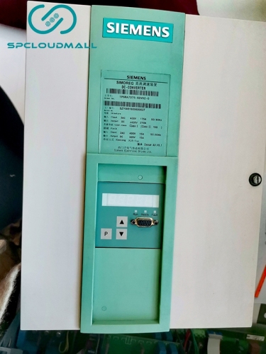 SIEMENS SIMOREG DC CONVERTER 6RA7075-6DV62-0