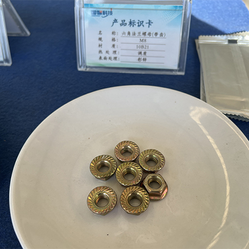 M8 Hex flange Nut M8