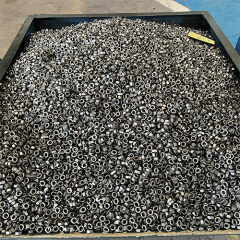 Nickel-plated hex nut