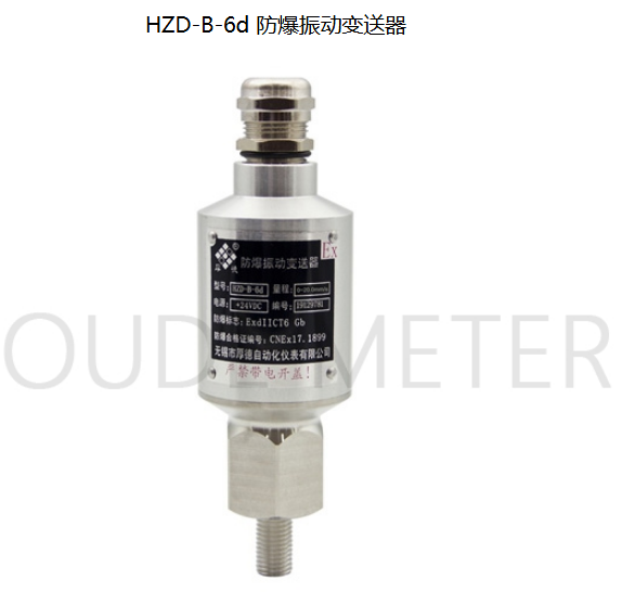 HZD-B-6d explosion-proof vibration transmitter