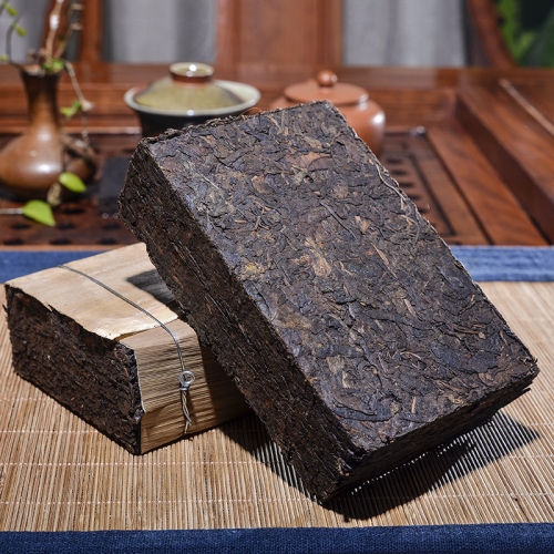 500g 2001 China Yunnan Oldest Ripe Puer Puerh Black Tea Brick Old Class Ancient Tree Green Food For Health Care
