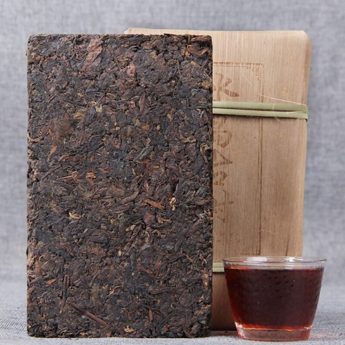 500g China Yunnan Oldest Ripe Puer Puerh  Tea Brick Old Class Ancient Tree Detoxification Beauty For Lost Weight