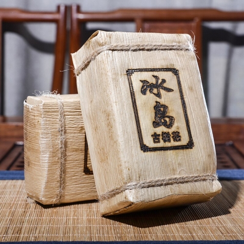 More than 10 Years Tea China Yunnan Old Icelandic Tree Ripe 500g Health Care Puer  Tea Brick For Weight Lose Tea