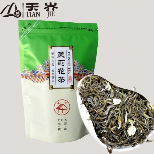 2023 China Tea Jasmine Flower Green Tea Real Organic New Early Spring Jasmine Tea for Weight Loss Health Care Houseware