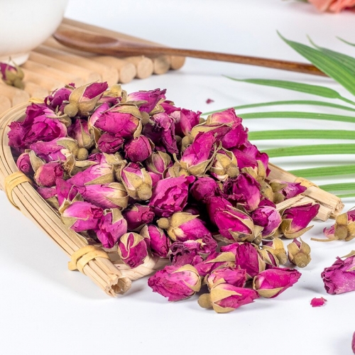 Flower Tea Rose Tea Pingyin Rose Bud Bud Flower Bud Dry-brewed Dried flowers Tea Beauty and Beauty Tea 100g