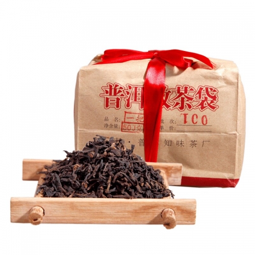 500g China Yunnan Jishun Hao Chen Nian Oldest Cooked Ripe Tea Pu'er Green Food for Health Care Lose Weight