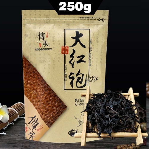 Chinese Tea Shuixian Wuyi Big Red Robe Oolong Tea Big Red Robe Kraft Paper Bag