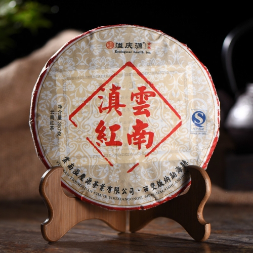 Chinese Yunnan Old Tree Black Tea Dian hong Feng Qing Red Tea Cake 357g for beauty health care
