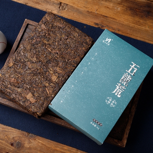 Anhua Dark Tea 1000g Original Leaf Golden Flower Heaven Sharp Fu black Tea Lose Weight Health Care Slimming