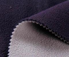 Breathable 100%Polyester Bonded Polar Fleece Softshell Fabric for Jacket,Sportswear,Garment