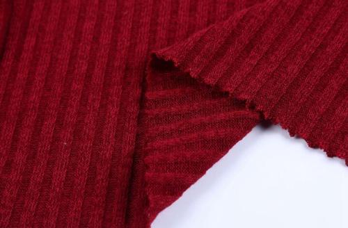 cotton rib knitting fabric from China