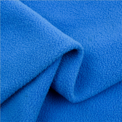 Cheap micro polar fleece fabric elastic for toy and lightweight vest in keqiao