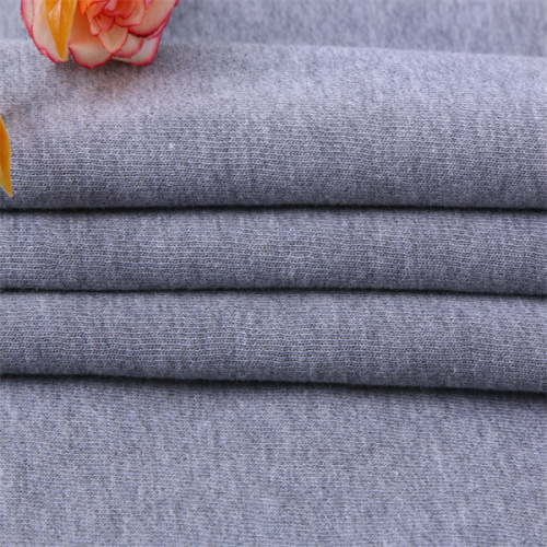 Cheap high quality spandex cotton knitted plain Terry Fabric supplier in China for garment