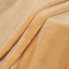 custom wholesale flannel fleece fabric plain good feel flannel for jacket China manufacturer